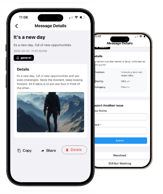 ChatDrop App